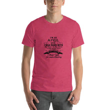 Load image into Gallery viewer, I'm an April girl - i was born with my heart on my sleeve